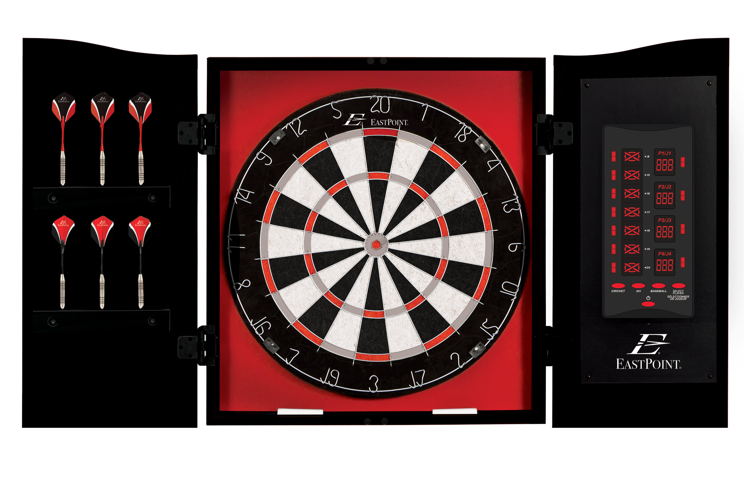 EastPoint Sports Eastpoint Tournament Bristle Dartboard And Easy
